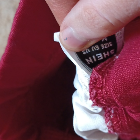 Shein red cargo pants bundle - Picture 3 of 3